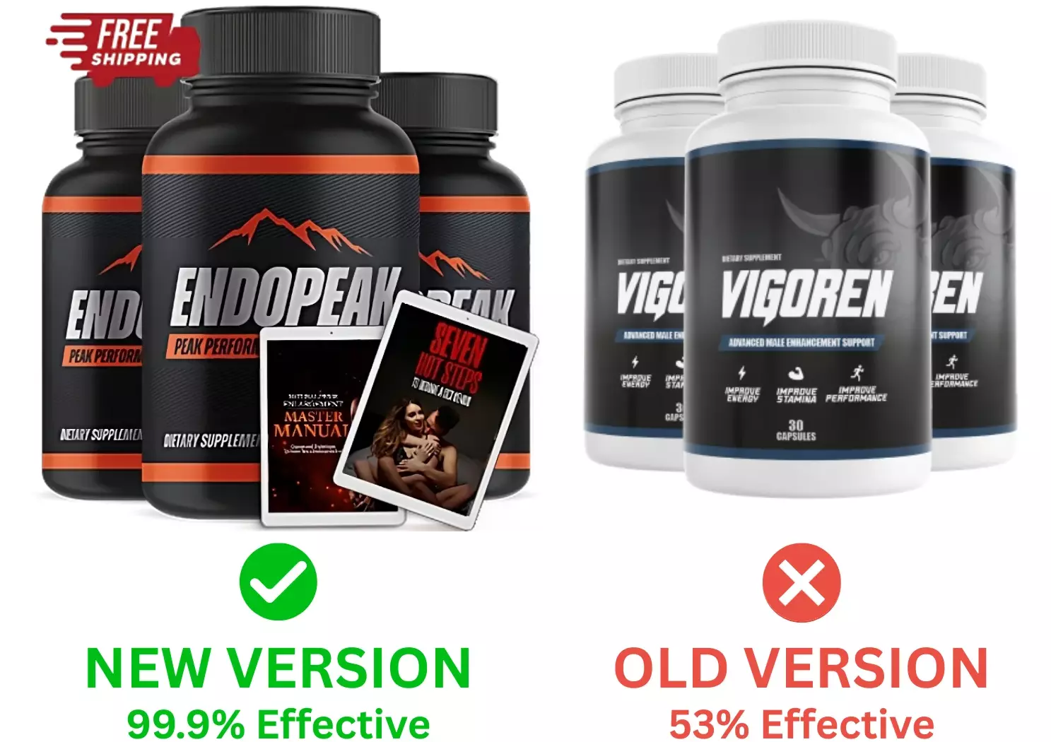 Vigoren 3 bottles